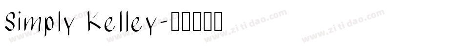 Simply Kelley字体转换